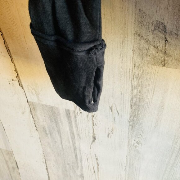 NWOT  Free People We The Free Arden Tee XS Black Long Sleeve Boho - Picture 8 of 14